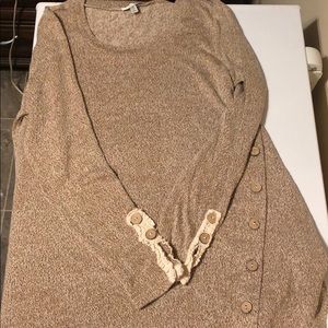 Beige Sweater/Winter wear